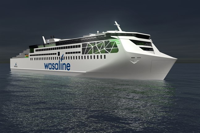 En ny färja är en del av Kvarkenprojektet Midway Alignment.